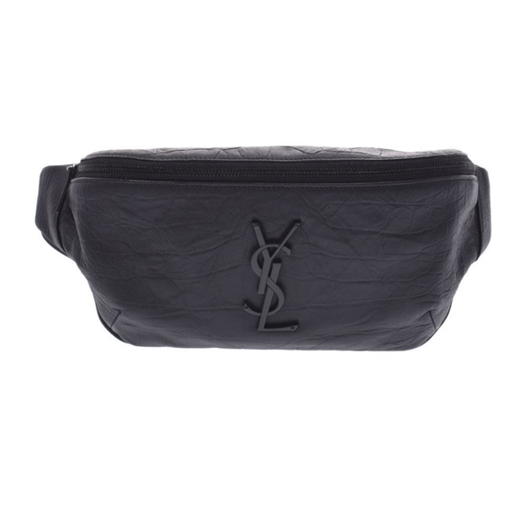 Saint Laurent Leather Belt Bag Yves Saint Laurent Marsupio Leather